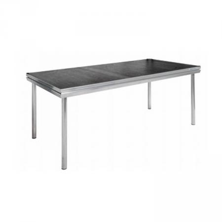 Stage 0,5*2m Black Coated + 4stands 750kg/m3