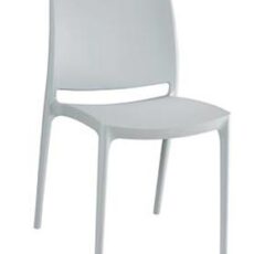 Witte Stoel Volga strak design