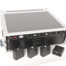 ASL Dual Masterstation  Bs 216 + 4 beltpacks in 4U case