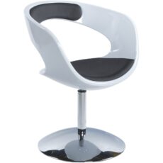 Design Draaistoel wit, voor congress of meeting, debat.