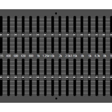 Equaliser  Zeck GF230 Stereo 2x31band EQ