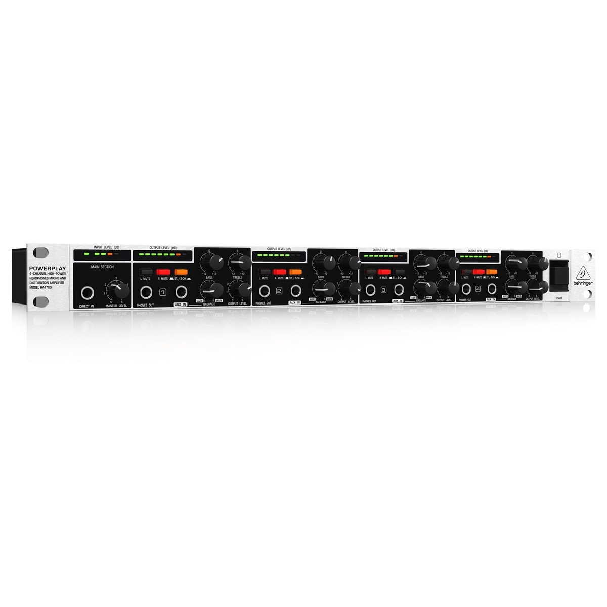 Behringer HA 4600 Power Play Pro XL Hoofdtelefoon Versterker