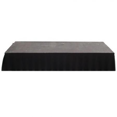 Stage Curtain 12m H 0,4m Black