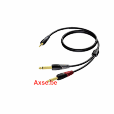 Adaptor 2x mono jack > MInijack stereo