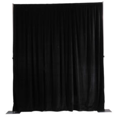 Verhuur  Pipe & Drape 15M in case  4 Doeken L4m/H3m