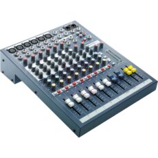 PAMIX Soundcraft EPM 6 Mic + 2-Stereo Channel + adaptor Jack>Minijack + Case