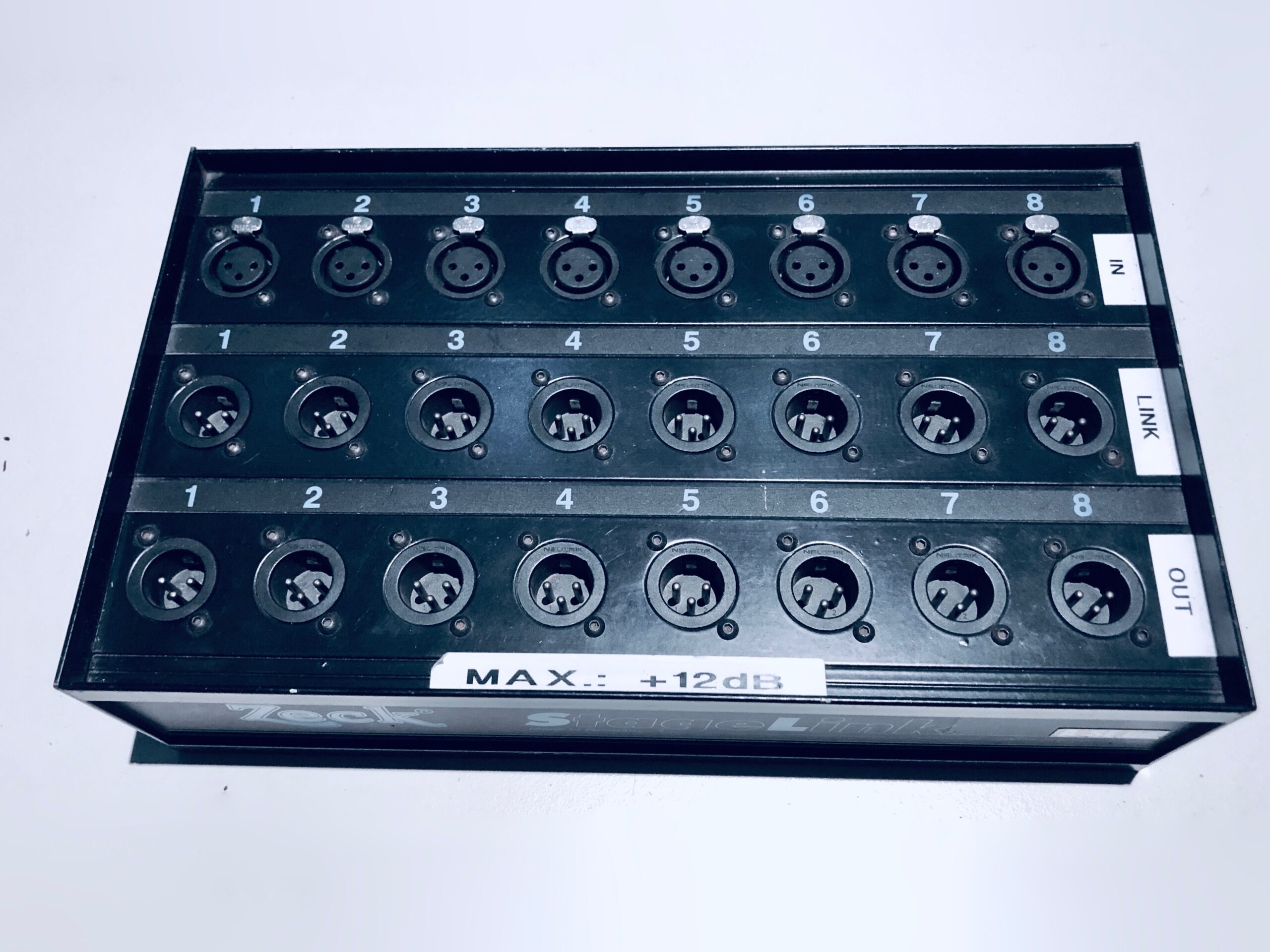 Splitbox Audio ZECK Stage Link 8 channel in box