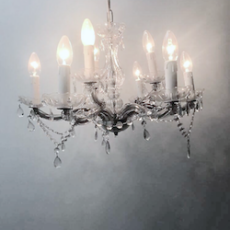 Kroonluchter Wit Kristal Diameter 60cm