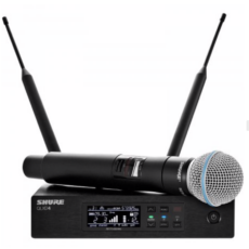WMIC SET Shure Draadloze handmicrofoon KSM9 met QLXD ontvanger