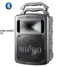 Draagbaar PA Systeem met accu Mipro MA 708 Hand + headsetmicrofoon