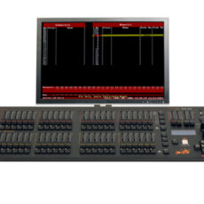 Desk Zero 88 Jester 24/48 Dmx XLR 5 pin + desk light + adaptor 3P/5P + case