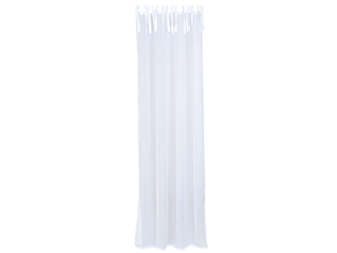 BACKDROP Witte Voile 3,5m Hoog, 1,5m Breed met velcro en ogen