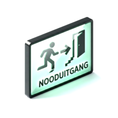 Verhuur Noodverlichting ✓ Emergency lights