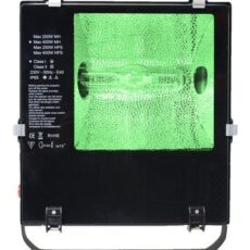 HQI 400W Color floodlight outdoor with Asymmetrical Reflector + hook ( Schuko)